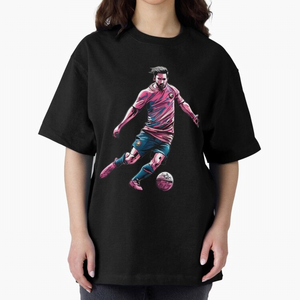 Lionel Messi watercolor drawing Classic T-Shirt Showcase Match Day Hype around FIFA World Cup 2026, Messi and Cristiano Ronaldo, France, Match Day Excitement, Supporter Culture, Golden Goals and Global Football Passion; Made for Die Hard