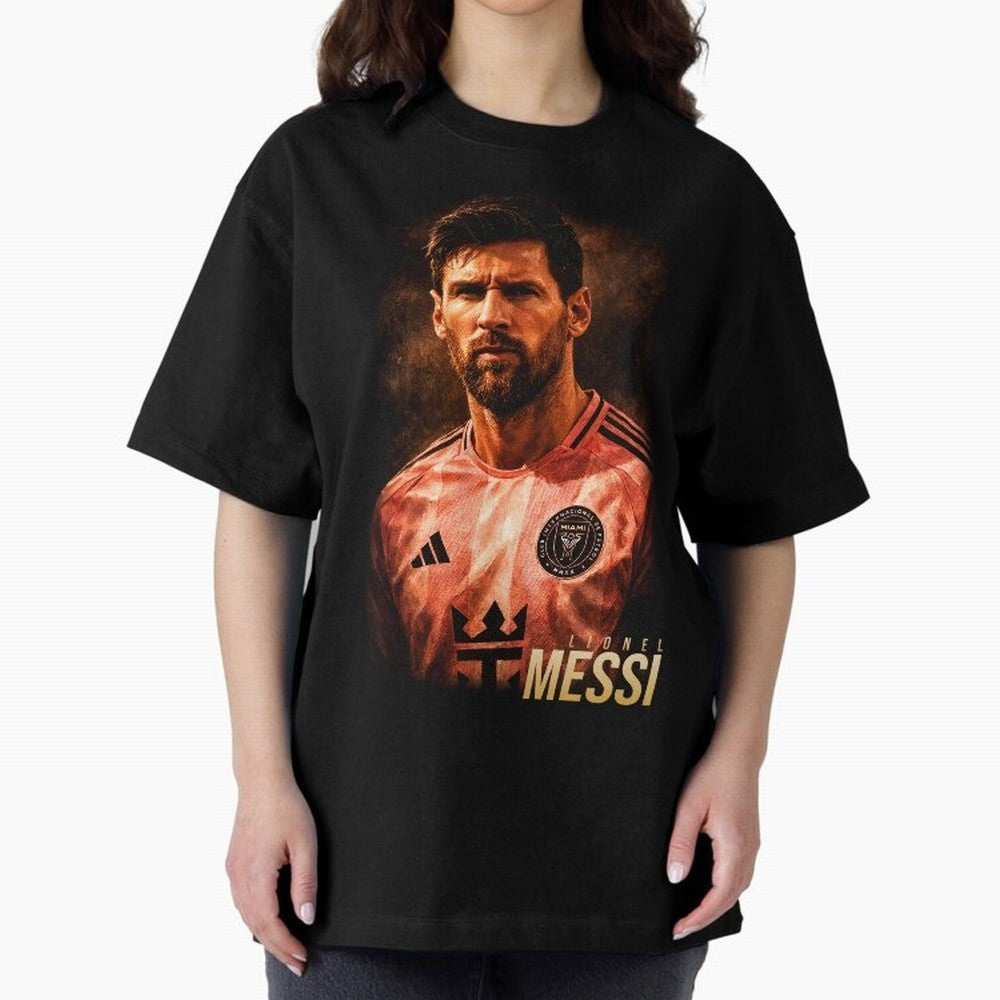 Messi Miami - The New Era Classic T-Shirt Capture FIFA World Cup 2026 Group Stage Spirit, Centered on England, Messi, CR7 and Mbappe, Vintage Soccer Flavor, Modern Football Stars, National Flags and Final Night Emotion; Ideal for Passionate Fans