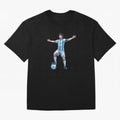 The GOAT | Anime style Classic T-Shirt Celebrate the Next Chapter of FIFA World Cup 2026 USA Canada Mexico Centered on Messi, Neymar and Mbappe, Argentina, France and Brazil Energy, Retro Football Energy, Iconic Rivalries, Trophy Chase Drama and