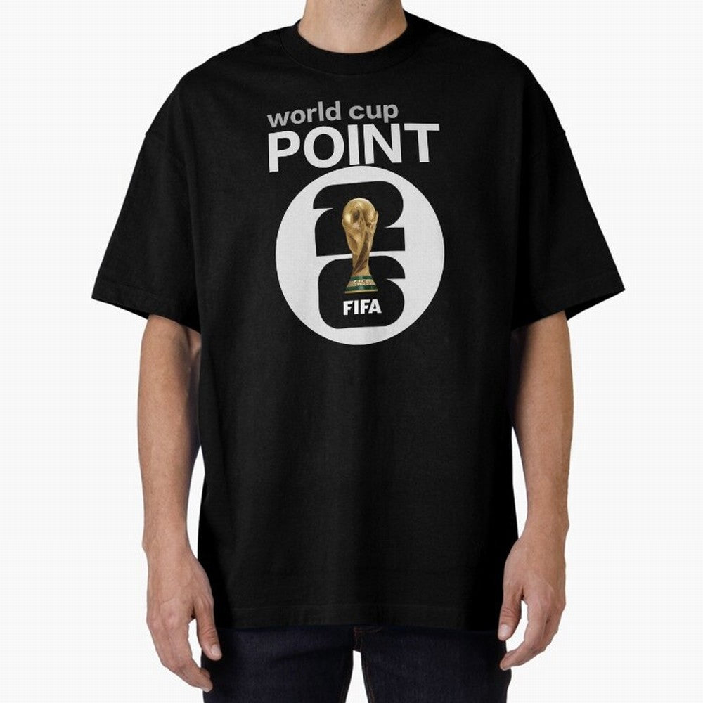 World Cup POINT Classic T-Shirt Follow FIFA World Cup 2026 Spirit, Highlighting Germany, Neymar, Haaland and Cristiano Ronaldo, Goal Celebration Energy, Supporter Heritage, Football Icons and Worldwide Tournament Joy; Made for Collectors Who Enjoy