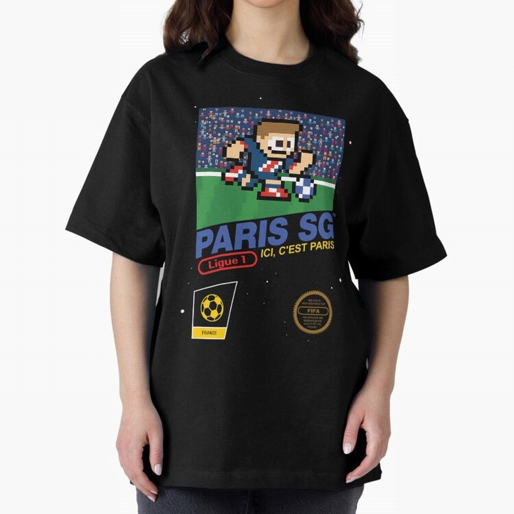 Paris SG v2 8bit Football Essential T-Shirt Make Every Match About Match Day Hype around FIFA World Cup 2026 USA Canada Mexico, Neymar, France, Supporter Pride, Iconic Celebrations, Legendary Names and Global Match Day Energy; Ideal for Passionate