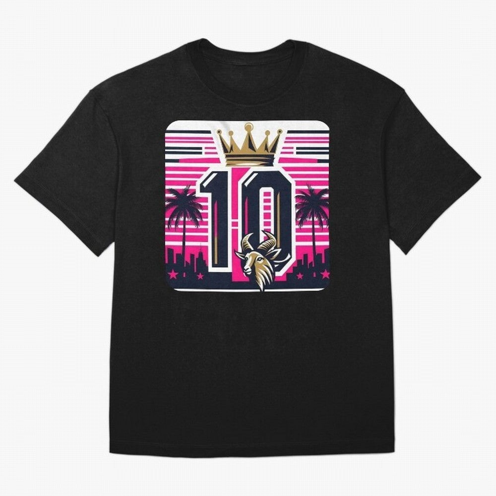 Inter Miami | Lionel Messi Classic T-Shirt Celebrate Golden Goal Energy in Match Day Hype around FIFA World Cup 2026, Mbappe and Neymar, Brazil, Portugal and Argentina, Stadium Chants, National Pride, Trophy Dreams and Unforgettable Football