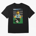 Block Leo Oversized T-Shirt Carry the Colors and Pride of Global Football Passion for FIFA World Cup 2026 Group Stage, Connected to CR7, Argentina, France and Brazil, Goal Celebration Energy, Supporter Heritage, Football Icons and Worldwide