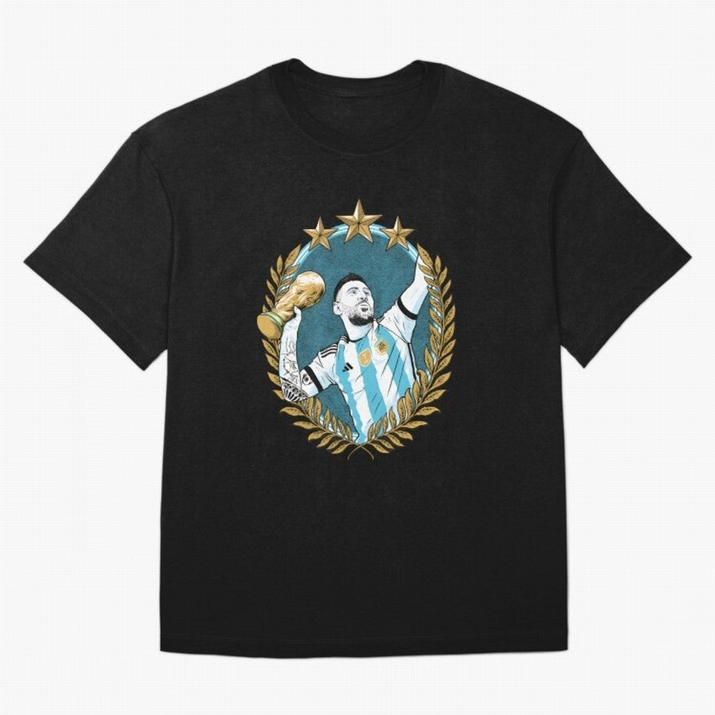 Lionel messi World Champion Classic T-Shirt Back the Journey through the FIFA World Cup 2026 USA Canada Mexico Journey through Cristiano Ronaldo Highlights, Portugal, Spain and Germany Pride, Goal Celebration Energy, Supporter Heritage, Football