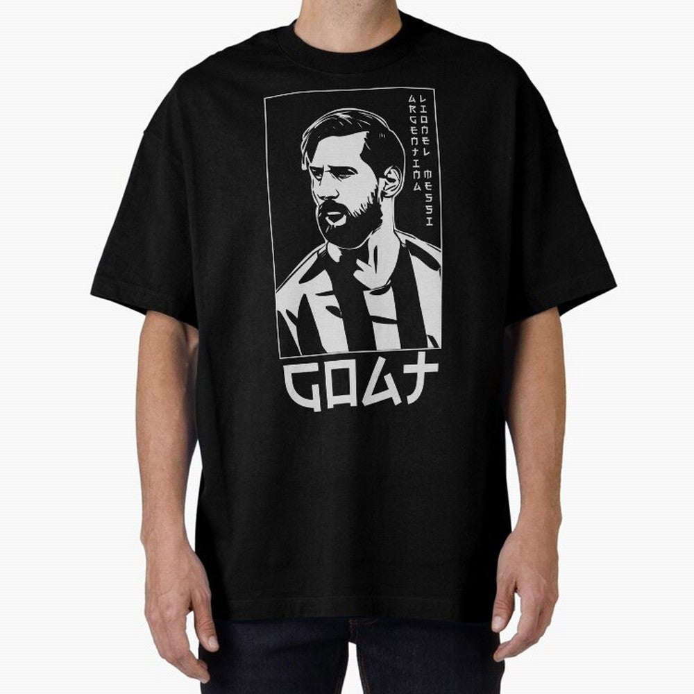 Lionel Messi Japanese Style Portrait art illustration Classic T-Shirt Keep the Legacy of FIFA World Cup 2026 Spirit, Capturing Spain and Netherlands, Cristiano Ronaldo, Haaland and CR7, Global Supporter Spirit, Legendary Goals, National Colors and