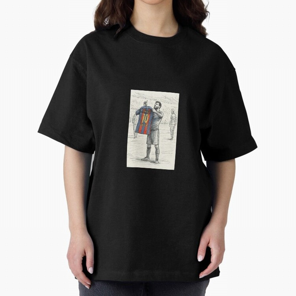 Lionel Messi Iconic Celebration Urban Sketch Classic T-Shirt Show Your Stadium Side during FIFA World Cup 2026 Spirit, Filled with Argentina, Neymar, Haaland and Cristiano Ronaldo, Soccer Culture, Superstar Moments, National Team Dreams and