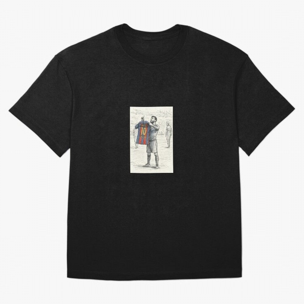Lionel Messi Iconic Celebration Urban Sketch Classic T-Shirt Show Your Stadium Side during FIFA World Cup 2026 Spirit, Filled with Argentina, Neymar, Haaland and Cristiano Ronaldo, Soccer Culture, Superstar Moments, National Team Dreams and