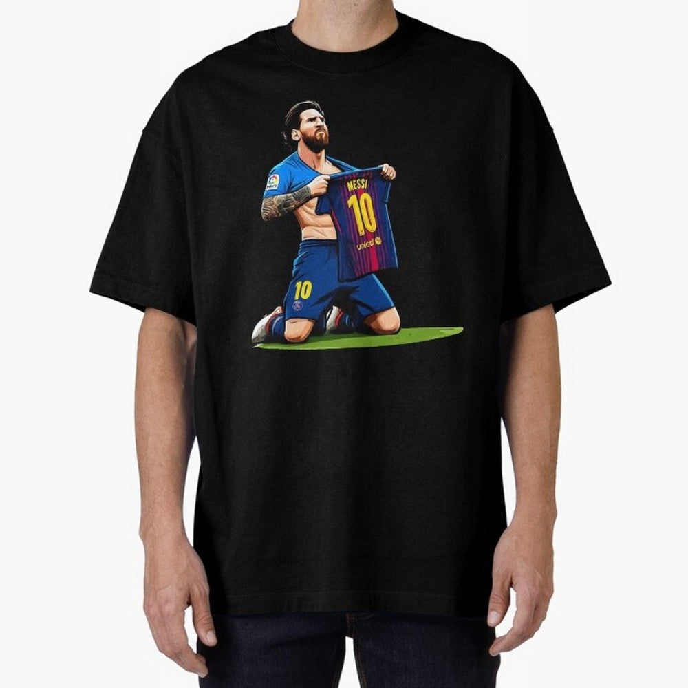 Lionel Messi's Barcelona T-Shirt 10 Classic T-Shirt Join the Global Buzz around Global Football Passion for FIFA World Cup 2026 USA Canada Mexico, Capturing Neymar, Spain and Netherlands, Football Festival Excitement, Trophy Ambitions, Country
