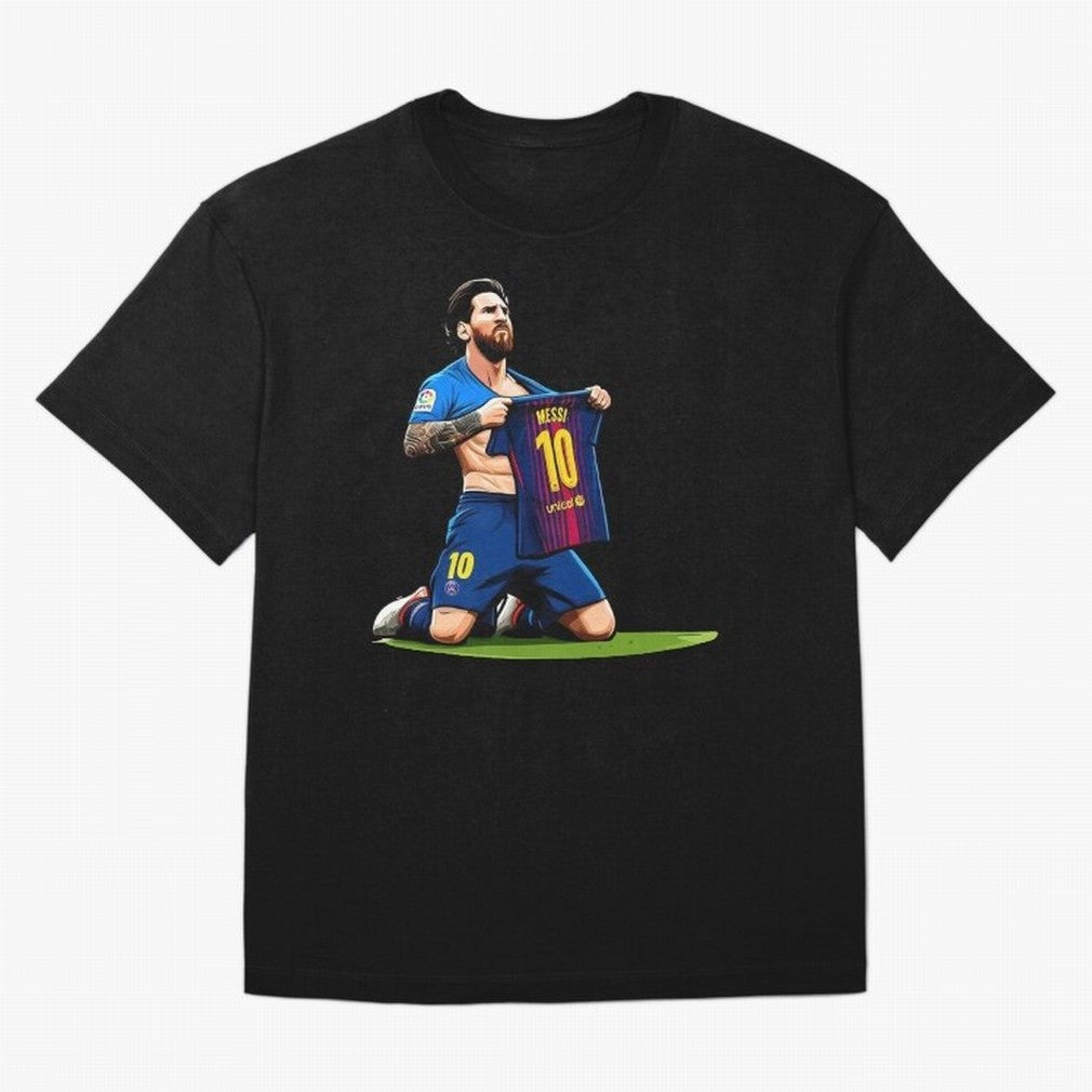 Lionel Messi's Barcelona T-Shirt 10 Classic T-Shirt Join the Global Buzz around Global Football Passion for FIFA World Cup 2026 USA Canada Mexico, Capturing Neymar, Spain and Netherlands, Football Festival Excitement, Trophy Ambitions, Country