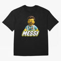 Block Leo Oversized T-Shirt Feel the Heartbeat of FIFA World Cup 2026 for Fans of Neymar and Argentina, Bringing Worldwide Fan Energy, Dramatic Goals, Stadium Lights and Championship Celebrations; Ideal for Football Dads, Football Moms, Friends,