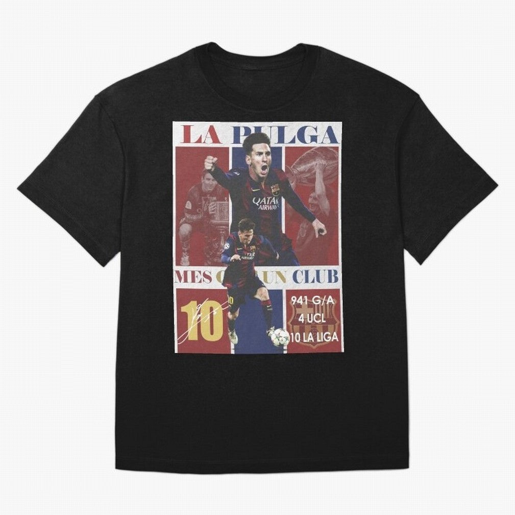 Lionel Messi 2015 Barcelona Poster- Iconic La Liga Hero Art Print Classic T-Shirt Fuel the Hype around Global Football Passion for FIFA World Cup 2026 Group Stage, Centered on Cristiano Ronaldo, Spain, Classic Soccer Heritage, Championship