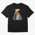 Messi King of Football World Champion ¨C Argentina 3 Stars Trophy Celebration Classic T-Shirt Cheer through Every Moment of Global Football Passion for FIFA World Cup 2026 USA Canada Mexico, Highlighting Messi, CR7 and Mbappe, Spain and