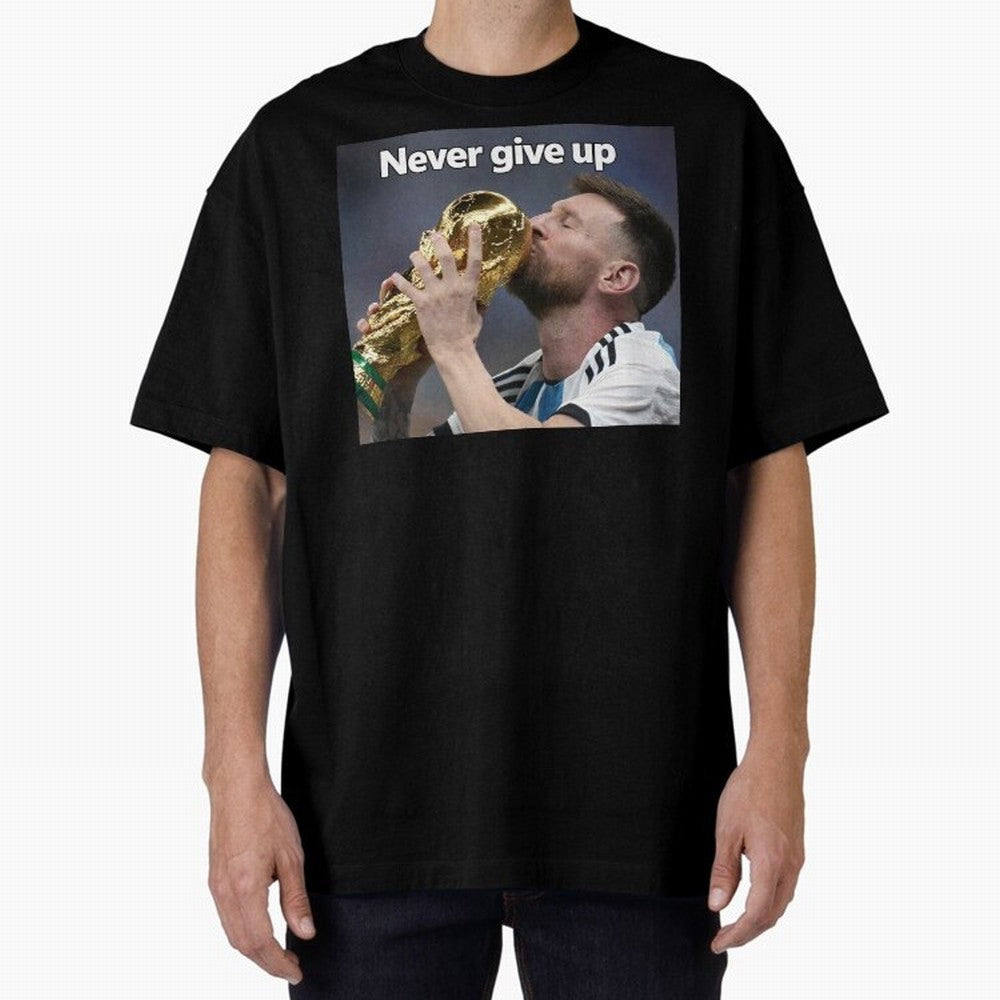 Messi Oversized T-Shirt Bring a Vintage Feel to the FIFA World Cup 2026 Journey through Cristiano Ronaldo Highlights, Spain Pride, Stadium Memories, Football Loyalty, International Chants and Championship Tradition; Great for Watch Parties, Sports