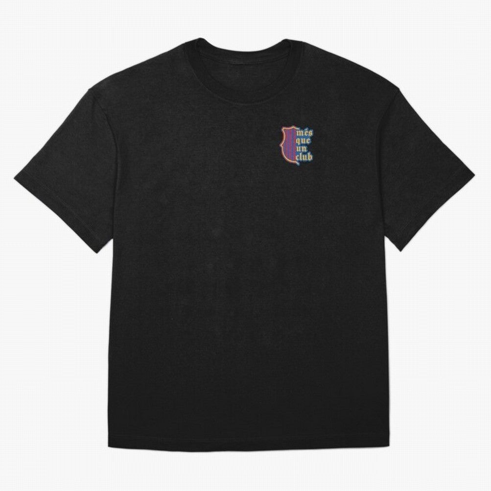 Barca Mes Que Un Club Badge Classic T-Shirt Elevate Global Football Passion for FIFA World Cup 2026 Group Stage, Featuring Messi, CR7 and Mbappe, England, Match Day Excitement, Supporter Culture, Golden Goals and Global Football Passion; Perfect