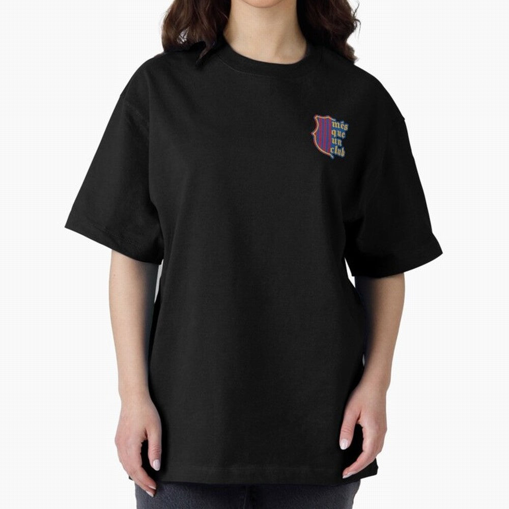 Barca Mes Que Un Club Badge Classic T-Shirt Elevate Global Football Passion for FIFA World Cup 2026 Group Stage, Featuring Messi, CR7 and Mbappe, England, Match Day Excitement, Supporter Culture, Golden Goals and Global Football Passion; Perfect