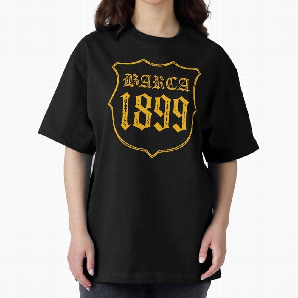 Barca 1899 Badge Classic T-Shirt Support the Legends of FIFA World Cup 2026 USA Canada Mexico Spirit, Inspired by Brazil, Portugal and Argentina, Messi, Neymar and Mbappe, Goal Celebration Energy, Supporter Heritage, Football Icons and Worldwide