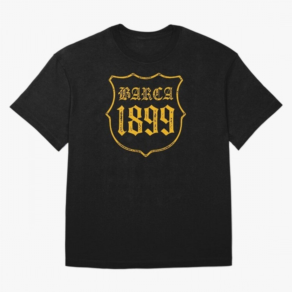 Barca 1899 Badge Classic T-Shirt Support the Legends of FIFA World Cup 2026 USA Canada Mexico Spirit, Inspired by Brazil, Portugal and Argentina, Messi, Neymar and Mbappe, Goal Celebration Energy, Supporter Heritage, Football Icons and Worldwide