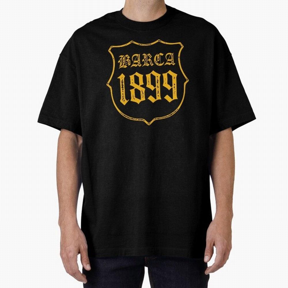 Barca 1899 Badge Classic T-Shirt Support the Legends of FIFA World Cup 2026 USA Canada Mexico Spirit, Inspired by Brazil, Portugal and Argentina, Messi, Neymar and Mbappe, Goal Celebration Energy, Supporter Heritage, Football Icons and Worldwide