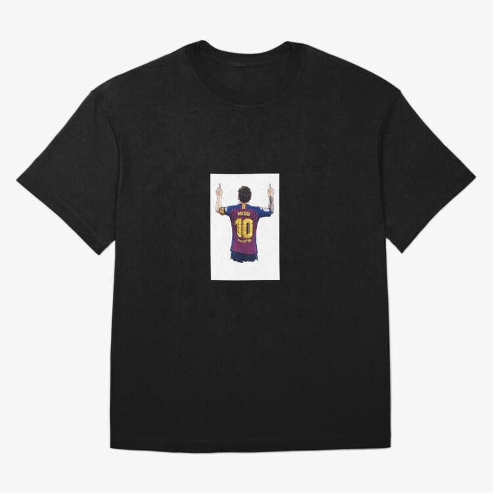 Lionel Messi Celebration Outline Barcelona FC Oversized T-Shirt Carry the Dream of the FIFA World Cup 2026 USA Canada Mexico Journey through Cristiano Ronaldo Highlights, Spain Pride, Stadium Chants, National Pride, Trophy Dreams and Unforgettable