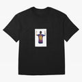 Lionel Messi Celebration Outline Barcelona FC Oversized T-Shirt Carry the Dream of the FIFA World Cup 2026 USA Canada Mexico Journey through Cristiano Ronaldo Highlights, Spain Pride, Stadium Chants, National Pride, Trophy Dreams and Unforgettable