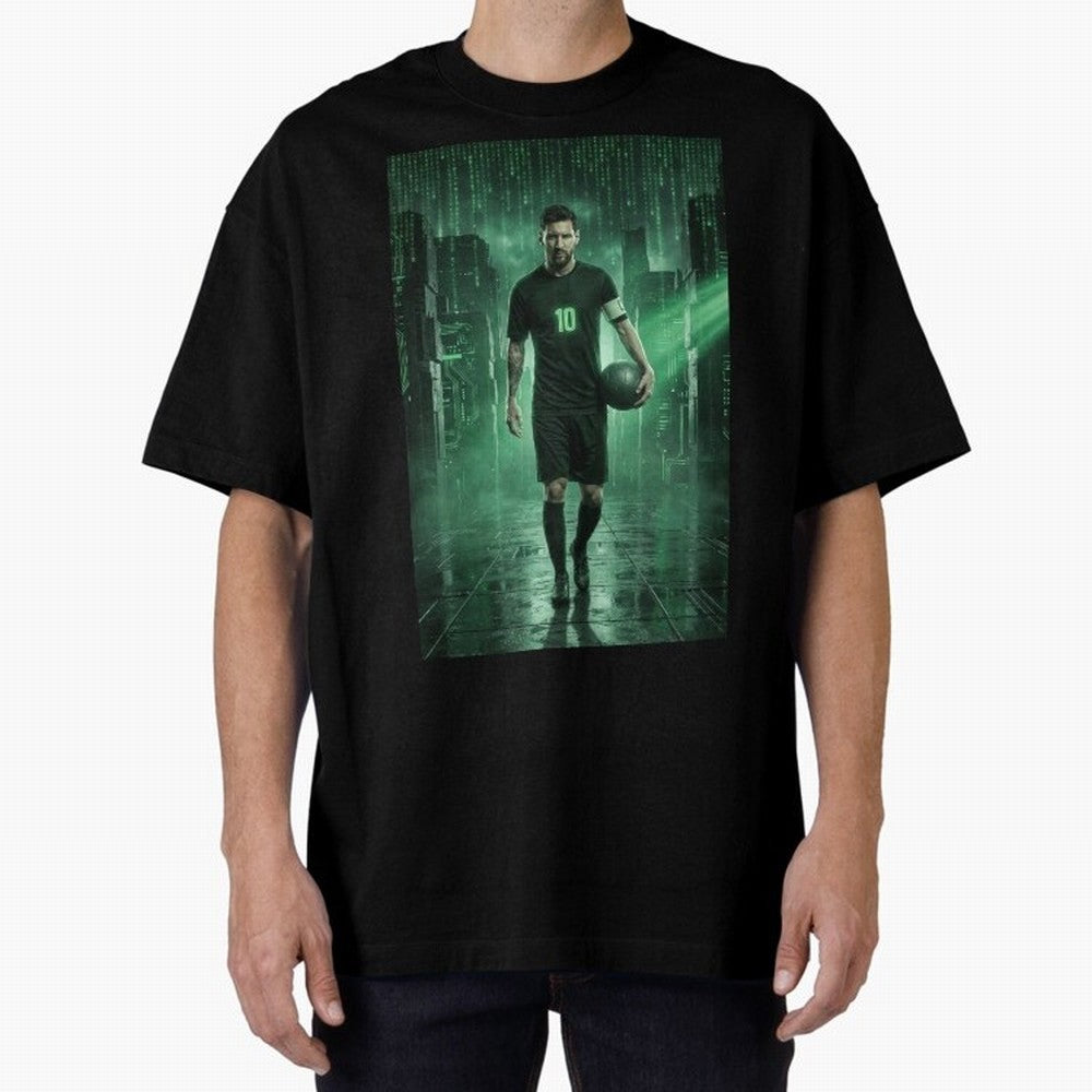 The Legend Lionel Messi Inside The Matrix Realm (Version 2) Classic T-Shirt Refresh Match Day Hype around FIFA World Cup 2026 USA Canada Mexico, Messi, France and Portugal, Football Festival Excitement, Trophy Ambitions, Country Rivalries and Star