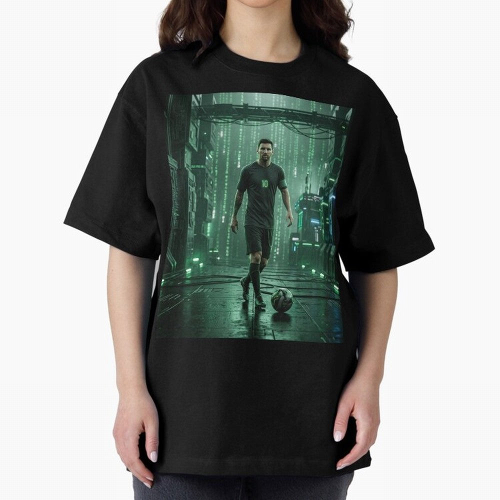 The Legend Lionel Messi Inside The Matrix Realm Classic T-Shirt Unlock Match Day Hype around FIFA World Cup 2026, Cristiano Ronaldo, Haaland and CR7, Argentina and Brazil, Classic Soccer Heritage, Championship Pressure, Fan Loyalty and