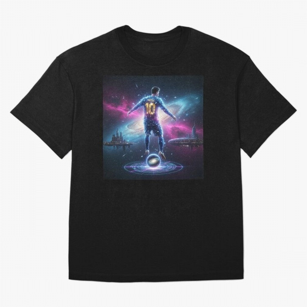 Lionel Messi The Eternal GOAT Of Another Galaxy Classic T-Shirt Show Fan Pride Across FIFA World Cup 2026 Spirit, Capturing Netherlands, Messi, Neymar and Mbappe, Vintage Soccer Flavor, Modern Football Stars, National Flags and Final Night Emotion;