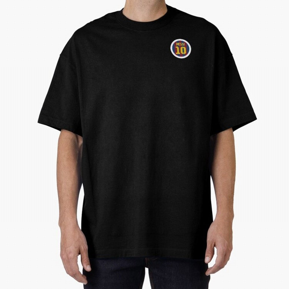 The goat, Lionel Messi Barcelona 10 Oversized T-Shirt Showcase Match Day Hype around FIFA World Cup 2026, Mbappe, England and Germany, Game Day Rituals, Football Legends, Country Pride and the Road to the Final; Ideal for Football Dads, Football