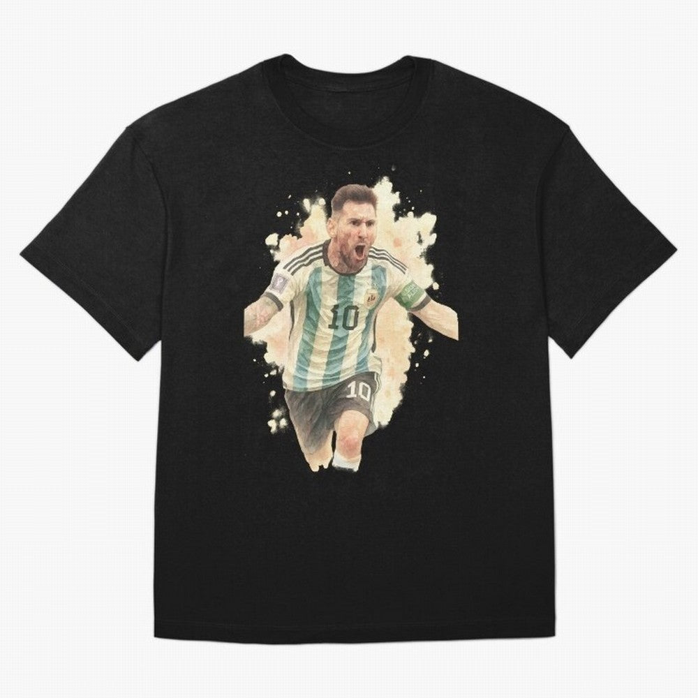 Goaaal Lionel Messi watercolor illustration Classic T-Shirt Turn Football Passion into Match Day Hype around FIFA World Cup 2026, Messi, Spain, Football Passion, Legendary Performances, Festival Vibes and Supporter Community; Created for Match Day