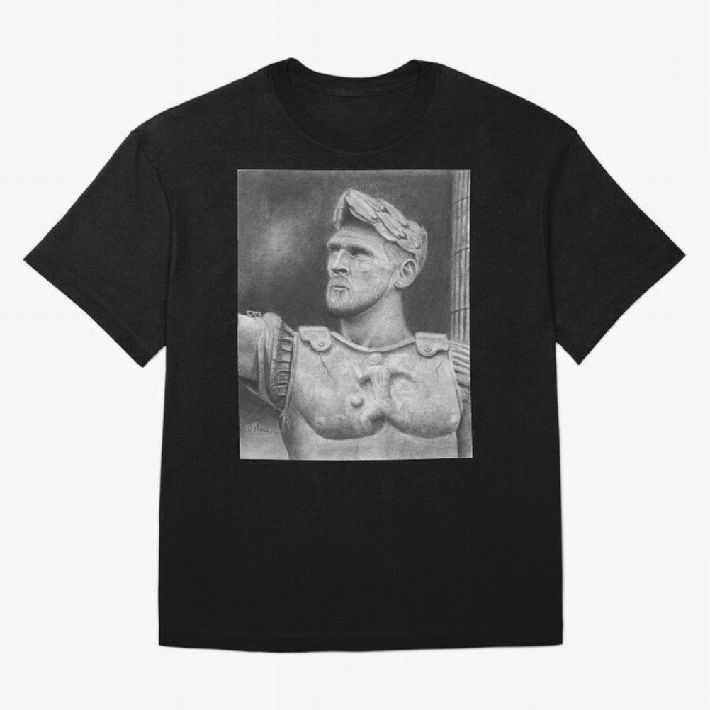 Messi Statue Classic T-Shirt Feel the Heartbeat of FIFA World Cup 2026 Group Stage for Fans of Haaland and England and Germany, Bringing Football Passion, Legendary Performances, Festival Vibes and Supporter Community; Created for Match Day