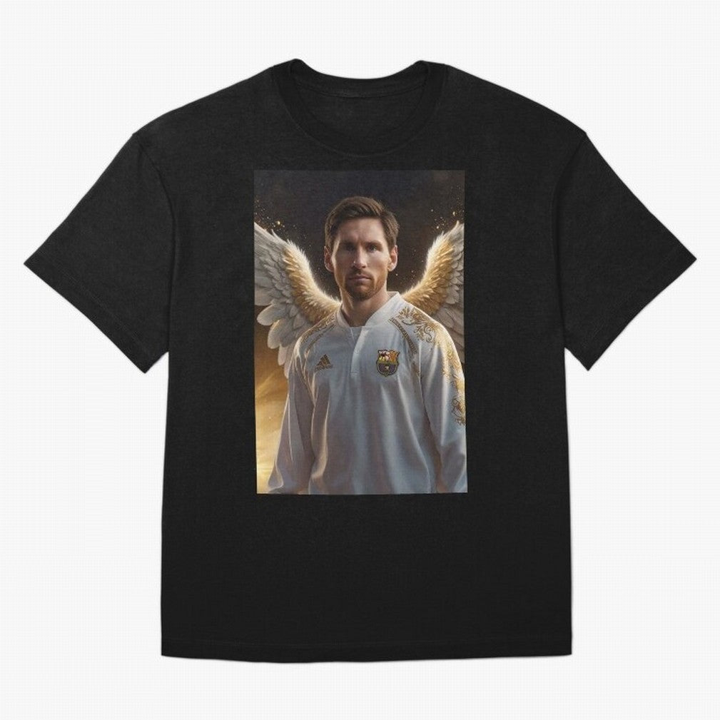 Lionel Messi An Ange Oversized T-Shirt Enjoy the Biggest Football Party of Global Football Passion for FIFA World Cup 2026 USA Canada Mexico, Inspired by Haaland, Argentina, Worldwide Fan Energy, Dramatic Goals, Stadium Lights and Championship