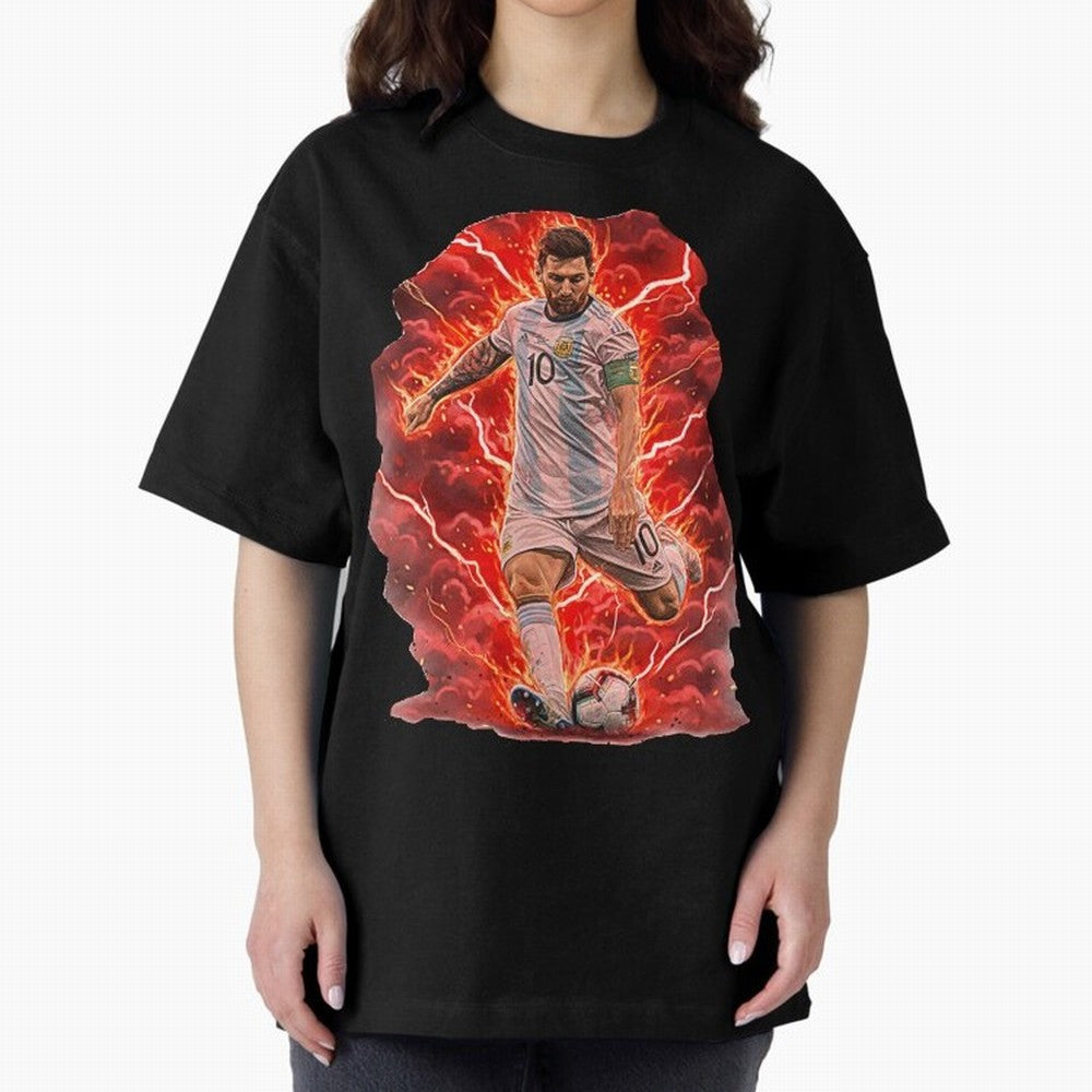 Messi Illustrated Style (HD) ¨C High Definition Design The Goat Unique Classic T-Shirt Experience FIFA World Cup 2026 with Neymar, Portugal, Spain and Germany Energy, Game Day Rituals, Football Legends, Country Pride and the Road to the Final;