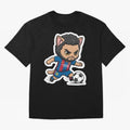 Fcb - Fc Barcelona | Cute Cat Messi with Jersey Barcelona Classic T-Shirt Bring Match Day Fire to the FIFA World Cup 2026 Journey through Neymar Highlights, Argentina and Brazil Pride, Stadium Memories, Football Loyalty, International Chants and