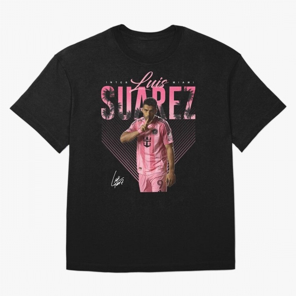 Luis Suarez Inter Miami FC Classic T-Shirt Keep Football History Alive during FIFA World Cup 2026 with Haaland and Mbappe, France Energy, Vintage Soccer Flavor, Modern Football Stars, National Flags and Final Night Emotion; Great for Supporters Who