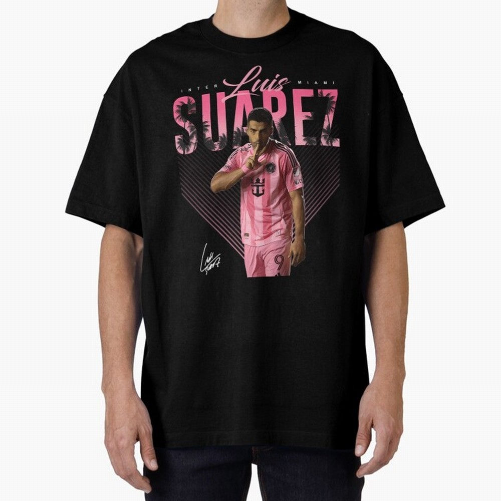Luis Suarez Inter Miami FC Classic T-Shirt Keep Football History Alive during FIFA World Cup 2026 with Haaland and Mbappe, France Energy, Vintage Soccer Flavor, Modern Football Stars, National Flags and Final Night Emotion; Great for Supporters Who