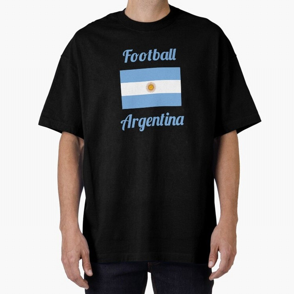 Argentina Football Flag ¨C Albiceleste Soccer Supporter Classic T-Shirt Honor the Beautiful Game during FIFA World Cup 2026 USA Canada Mexico Centered on CR7, France Energy, Global Supporter Spirit, Legendary Goals, National Colors and Tournament