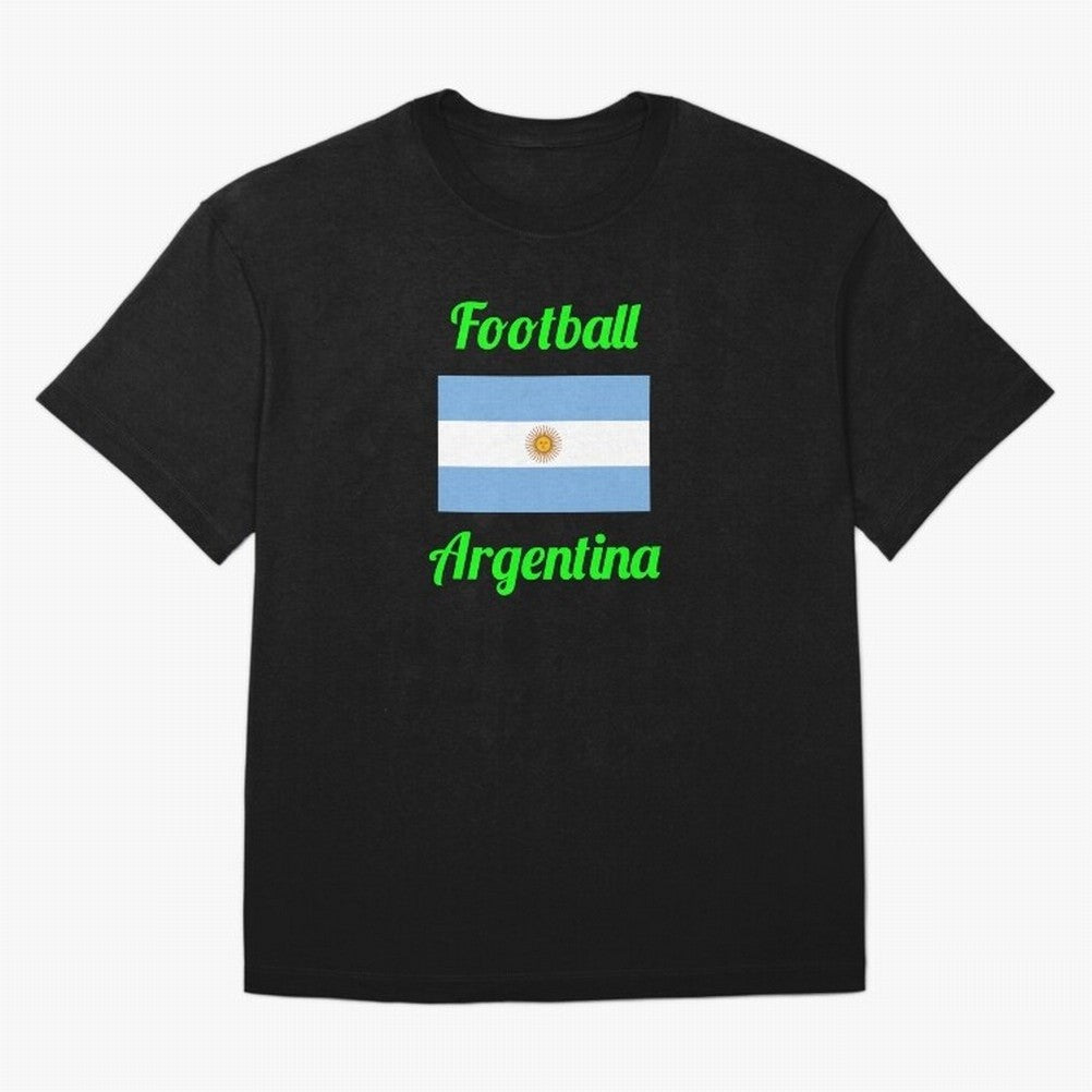Argentina Football Flag ¨C Albiceleste Soccer Supporter Classic T-Shirt Live the Energy of the FIFA World Cup 2026 Group Stage Journey through CR7 Highlights, Portugal Pride, Fan Favorite Moments, National Team Passion, Big Match Drama and Soccer