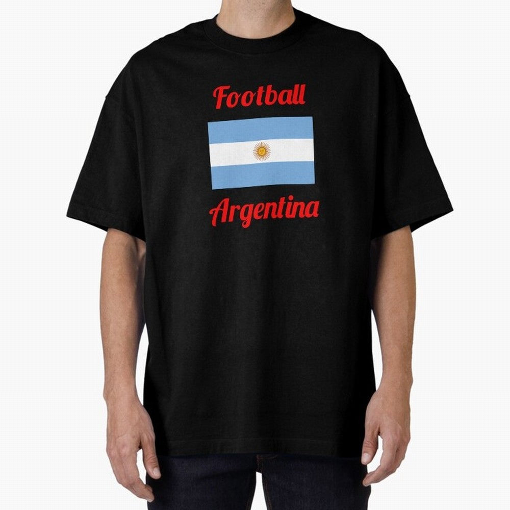 Argentina Football Flag ¨C Albiceleste Soccer Supporter Classic T-Shirt Honor the Football Icons of FIFA World Cup 2026 USA Canada Mexico Spirit, Celebrating Germany, Messi, Neymar and Mbappe, Stadium Memories, Football Loyalty, International