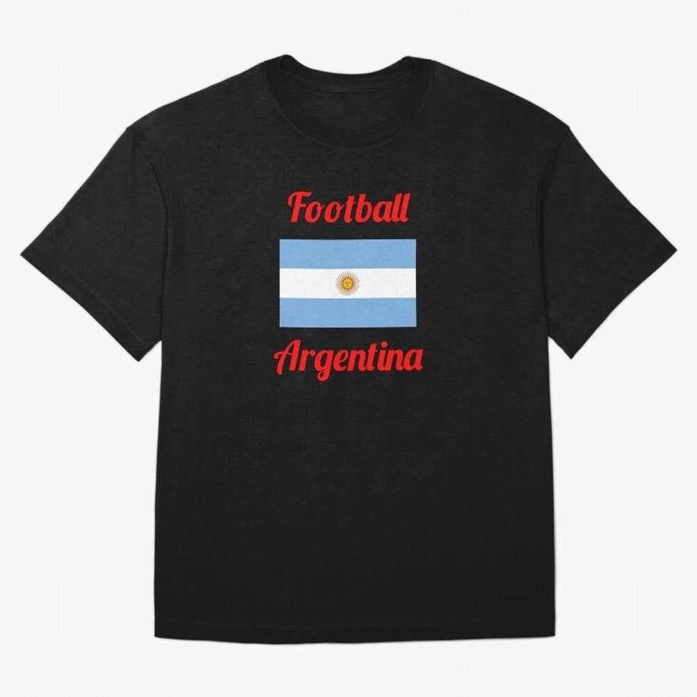 Argentina Football Flag ¨C Albiceleste Soccer Supporter Classic T-Shirt Honor the Football Icons of FIFA World Cup 2026 USA Canada Mexico Spirit, Celebrating Germany, Messi, Neymar and Mbappe, Stadium Memories, Football Loyalty, International