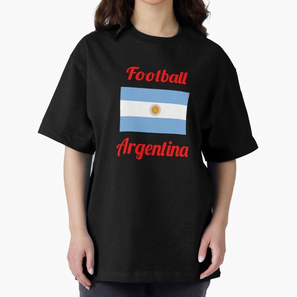 Argentina Football Flag ¨C Albiceleste Soccer Supporter Classic T-Shirt Honor the Football Icons of FIFA World Cup 2026 USA Canada Mexico Spirit, Celebrating Germany, Messi, Neymar and Mbappe, Stadium Memories, Football Loyalty, International