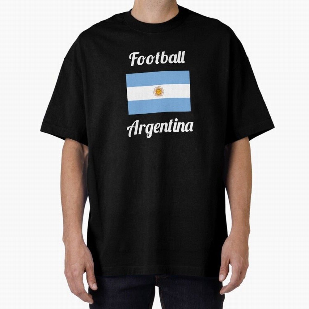 Argentina Football Flag ¨C Albiceleste Soccer Supporter Active T-Shirt Bring Retro Soccer Energy to FIFA World Cup 2026 Group Stage Spirit, Capturing Spain and Netherlands, CR7 and Messi, Fan Favorite Moments, National Team Passion, Big Match Drama