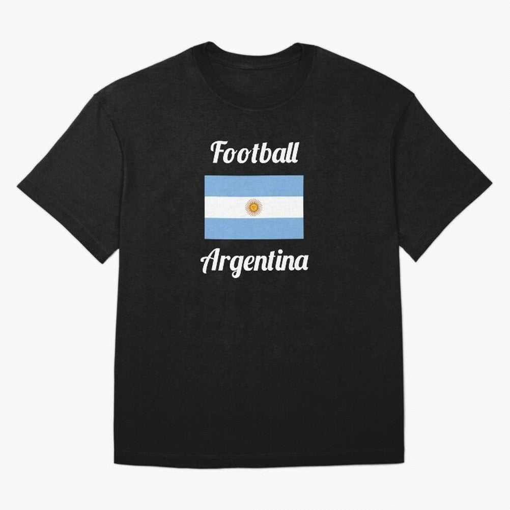 Argentina Football Flag ¨C Albiceleste Soccer Supporter Active T-Shirt Bring Retro Soccer Energy to FIFA World Cup 2026 Group Stage Spirit, Capturing Spain and Netherlands, CR7 and Messi, Fan Favorite Moments, National Team Passion, Big Match Drama