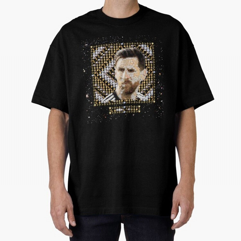 Goat Emojified Messi-Inspired Visual Tribute Essential T-Shirt Fuel Global Football Passion for FIFA World Cup 2026 USA Canada Mexico, Capturing Mbappe and Neymar, Portugal, Spain and Germany, Football Passion, Legendary Performances, Festival