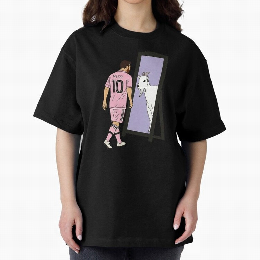 Messi Inter Miami Oversized T-Shirt Show Your Love for Match Day Hype around FIFA World Cup 2026 USA Canada Mexico, CR7 and Messi, Brazil, Portugal and Argentina, Champion Mindset, Group Stage Buzz, Knockout Tension and Passionate Fan Culture;