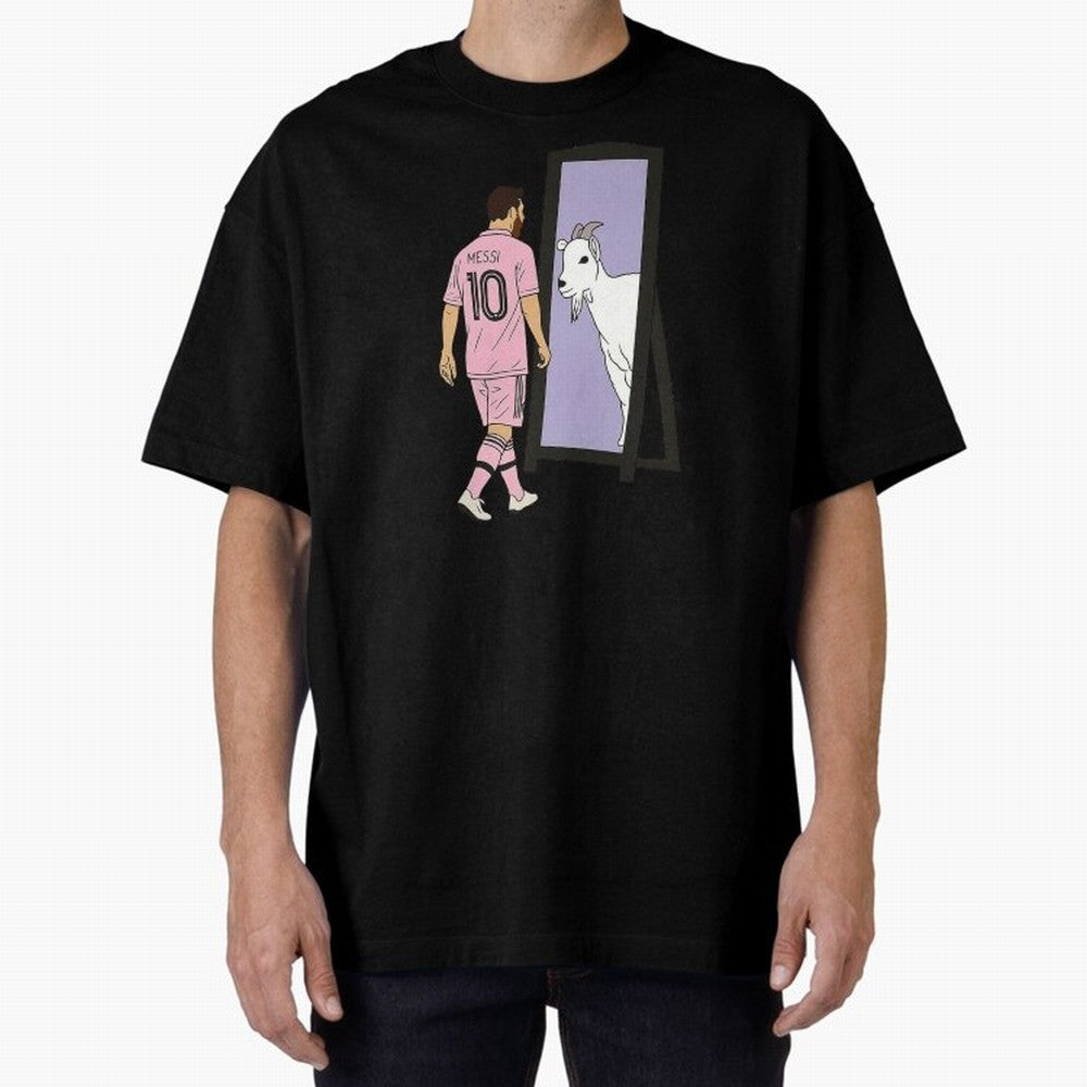 Messi Inter Miami Oversized T-Shirt Show Your Love for Match Day Hype around FIFA World Cup 2026 USA Canada Mexico, CR7 and Messi, Brazil, Portugal and Argentina, Champion Mindset, Group Stage Buzz, Knockout Tension and Passionate Fan Culture;