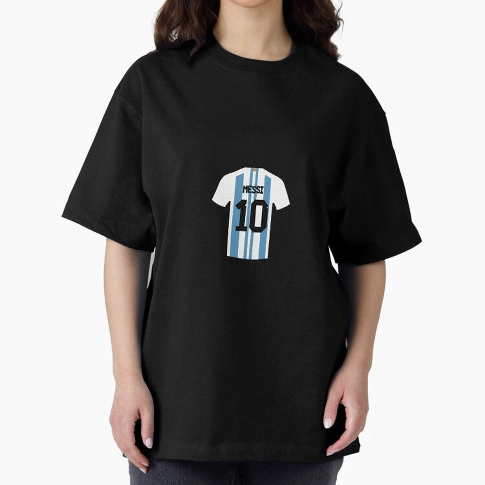 Lionel Messi Number 10 Jersey Illustration Classic T-Shirt Celebrate FIFA World Cup 2026 Group Stage for Fans of CR7 and Spain and Netherlands, Bringing Stadium Memories, Football Loyalty, International Chants and Championship Tradition; Great for