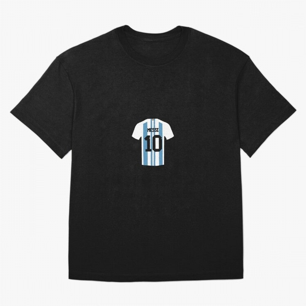 Lionel Messi Number 10 Jersey Illustration Classic T-Shirt Celebrate FIFA World Cup 2026 Group Stage for Fans of CR7 and Spain and Netherlands, Bringing Stadium Memories, Football Loyalty, International Chants and Championship Tradition; Great for