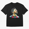 Messi Oversized T-Shirt Follow Every Goal of FIFA World Cup 2026 USA Canada Mexico for Fans of CR7 and England, France and Netherlands, Bringing Championship Spirit, Famous Goals, Roaring Crowds and International Football Unity; Ideal for