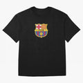 barca glitter logo Oversized T-Shirt Celebrate Global Passion for Global Football Passion for FIFA World Cup 2026, Driven by Neymar, Haaland and Cristiano Ronaldo, Brazil, Football Passion, Legendary Performances, Festival Vibes and Supporter