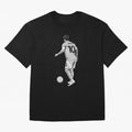 Lionel Messi Black and White Version Classic T-Shirt Show Your Love for Global Football Passion for FIFA World Cup 2026 Group Stage, Filled with Haaland, Spain, Global Supporter Spirit, Legendary Goals, National Colors and Tournament Celebration;